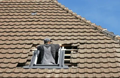 Pose de velux à Deyme